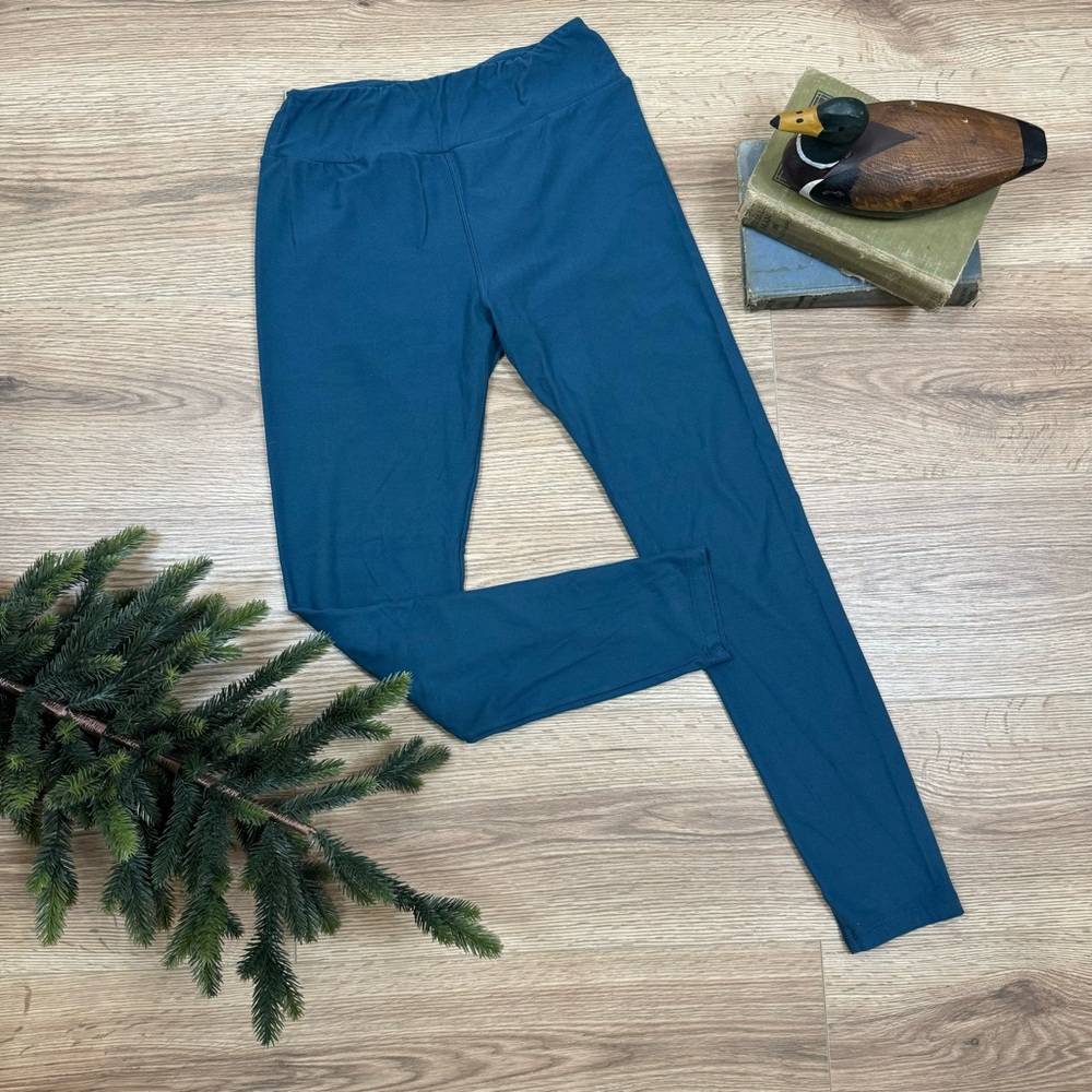 🌲3/$15🌲 Lularoe Blue One Size Leggings
